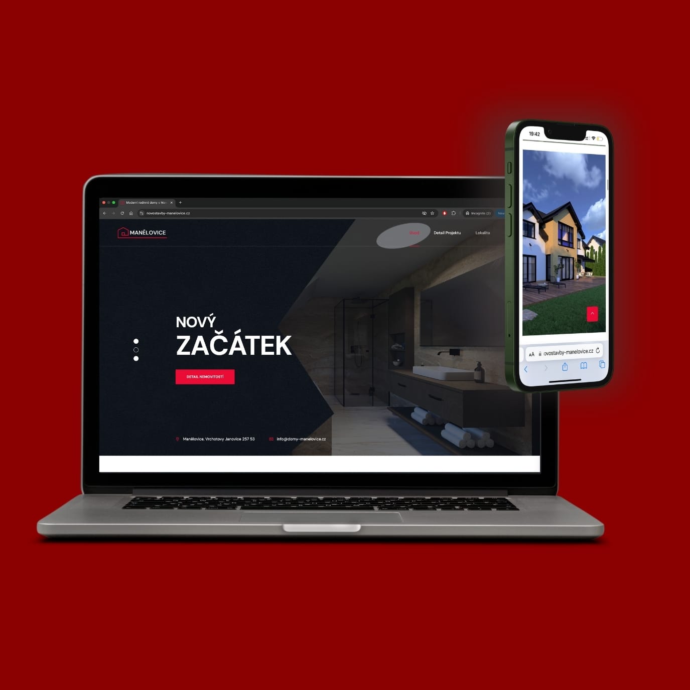 Náhled projektu Novostavby Manělovice