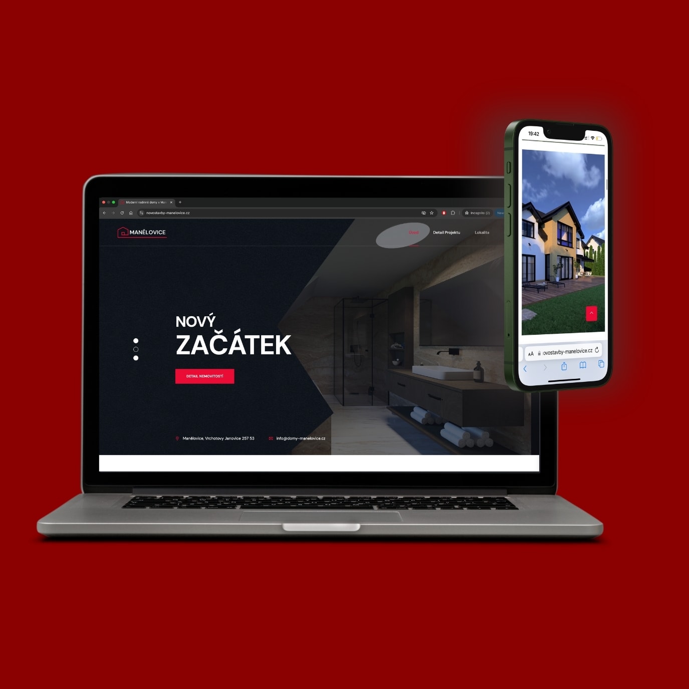 Náhled projektu Novostavby Manělovice
