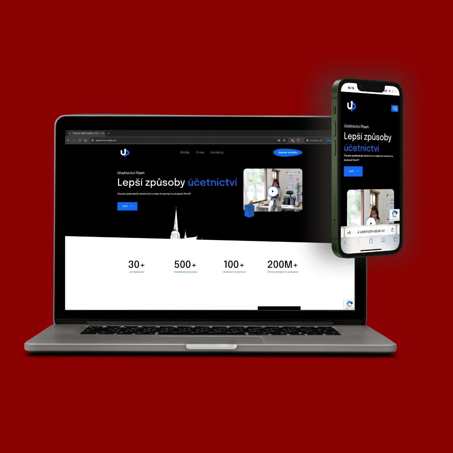 Ukázka projektu Účetnictví Plzeň